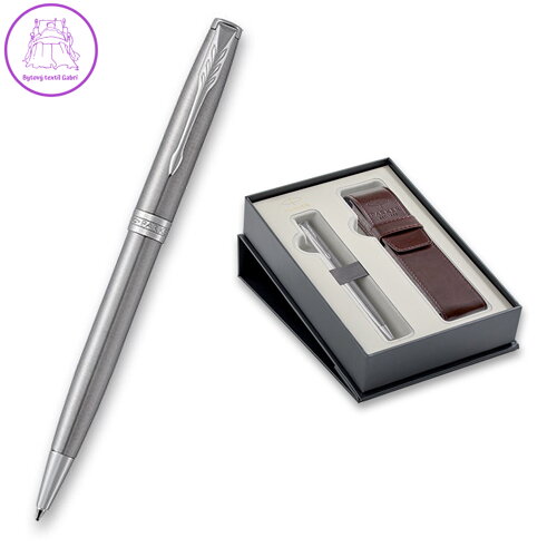 Sada Parker Sonnet Stainless Steel CT + pouzdro GP