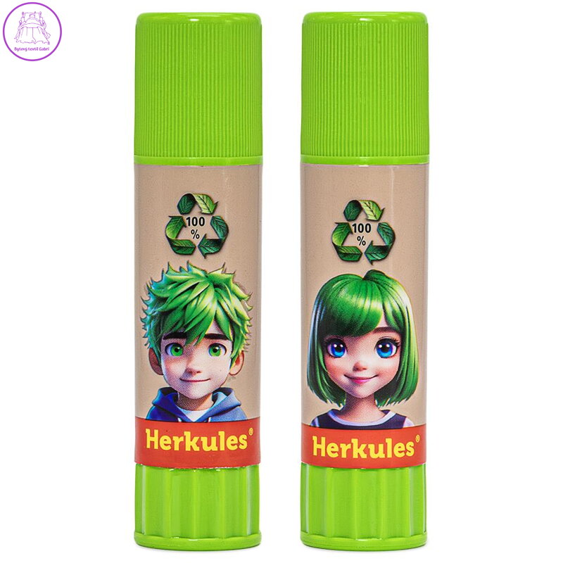 Lepicí tyčinka Herkules 15g Recyklovatelná (mix /cena 1ks)
