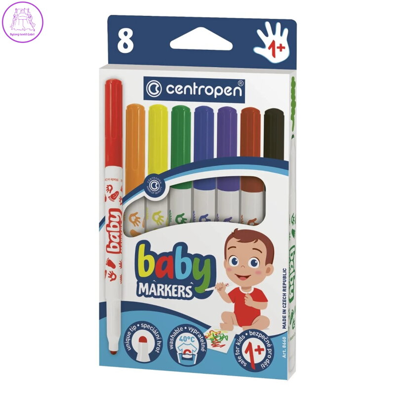 Fixy CENTROPEN Baby Markers (od 1 roku dítěte)