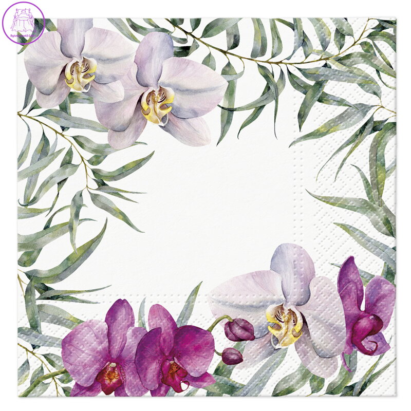 Ubrousky TaT 33x33cm Elegant Orchid Ubrousky TaT 33x33cm Elegant Orchid