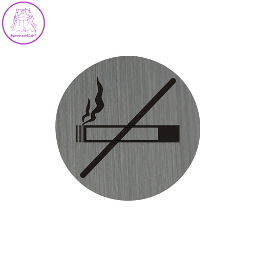 Piktogram 7,5 cm - Zákaz fajčiť
