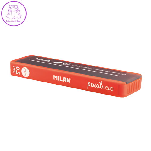 Grafitové tuhy MILAN HB / 0,5 mm, 12 ks Grafitové tuhy MILAN HB / 0,5 mm, 12 ks