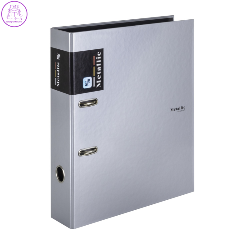 Pořadač A4 lamino páka 7cm Metallic stříbrná Pořadač A4 lamino páka 7cm Metallic stříbrná