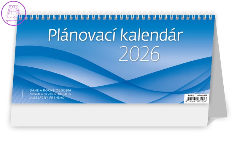 Stolní kalendář 2026 Plánovací kalendář (kancelář)