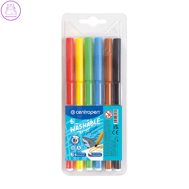 Fixy - CENTROPEN 7790 - sada 6 ks Fixy - CENTROPEN 7790 - sada 6 ks