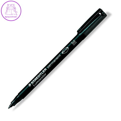 Permanentný popisovač, OHP, 1 mm, STAEDTLER "317 M", čierny