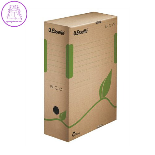 Archivní box A4 / 100 mm, recyklovaný karton, ESSELTE "Eco", hnědý Archivní box A4 / 100 mm, recyklovaný karton, ESSELTE "Eco", hnědý