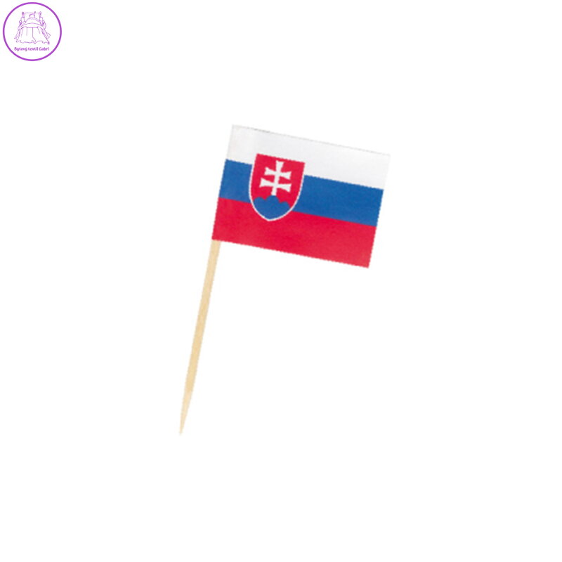 Vlaječky SK 70mm, 50ks - SKLADEM Vlaječky SK 70mm, 50ks - SKLADEM