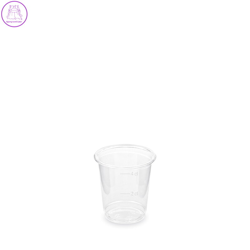 Kelímek (rPET) čirý Ø48mm 2cl/4cl [40 ks]