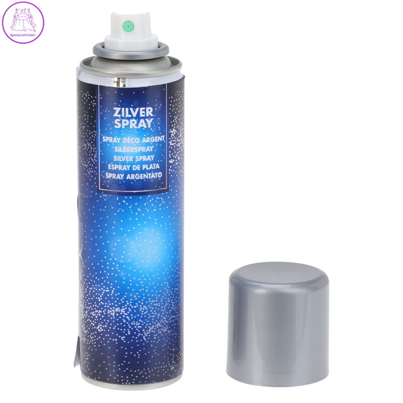 Stříbrná barva ve spreji 150 ml (nehořlavá)