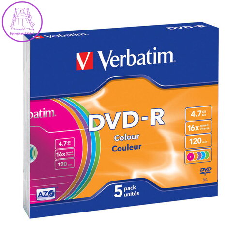 DVD-R Verbatim DataLife Plus 16x, 4,7 GB, 5-pack DVD-R Verbatim DataLife Plus 16x, 4,7 GB, 5-pack