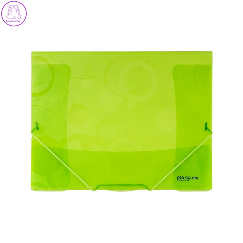Desky s gumičkou A4, Neo Colori zelená