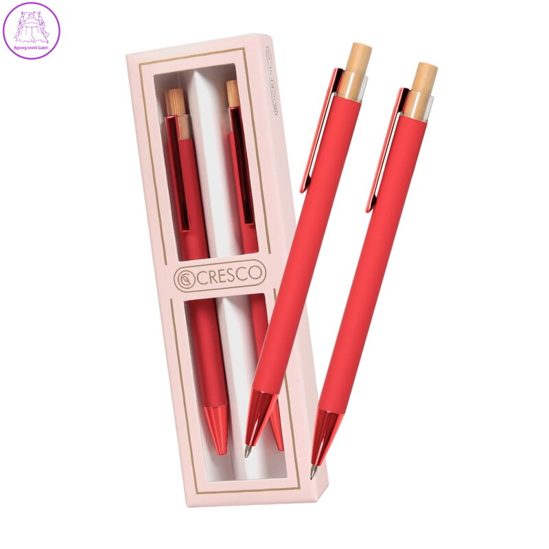 Pero kuličkové + Mechanická tužka DIPLOMAT Red