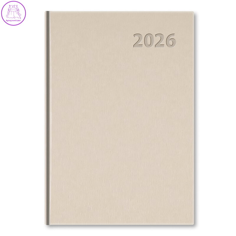 Diář 2025 týdenní B5 Manager - béžový
