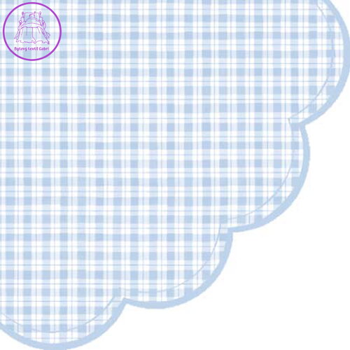 Ubrousky PAW R 32 cm Chequered Light Blue Ubrousky PAW R 32 cm Chequered Light Blue