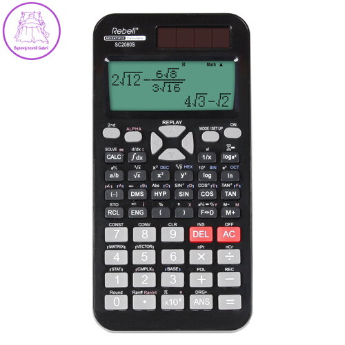 Kalkulačka vedecká REBELL RE-SC2080S BX Kalkulačka vedecká REBELL RE-SC2080S BX