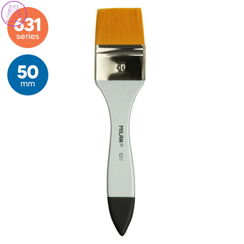Štětec MILAN široký č. 50 - 631 Premium Synthetic