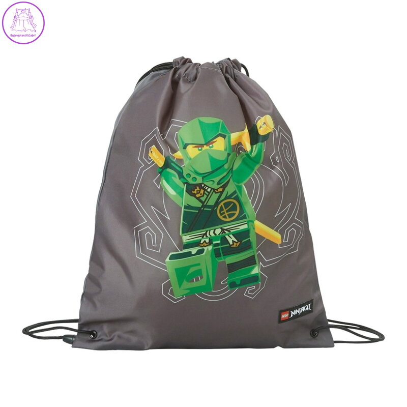 LEGO Ninjago Green - pytlík na přezůvky LEGO Ninjago Green - pytlík na přezůvky