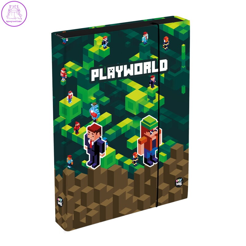Box na sešity A5 Jumbo Playworld Box na sešity A5 Jumbo Playworld