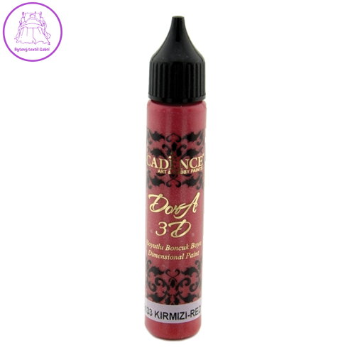 Metalická kontúra CADENCE, červená, 25 ml Metalická kontúra CADENCE, červená, 25 ml
