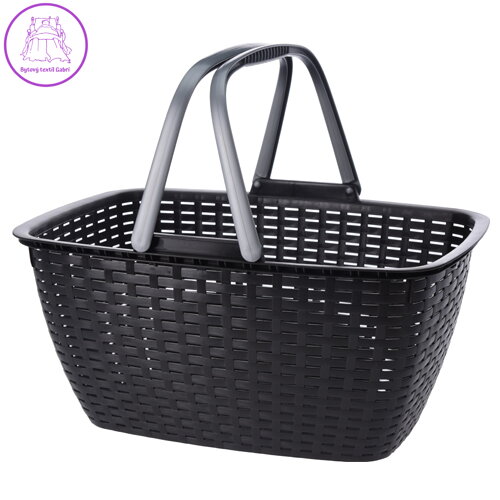 Nákupní košík - ratanový 43x30x21 cm, 1ks