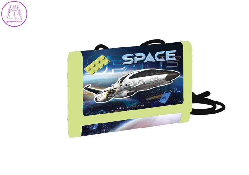 Dětská textilní peněženka Space Dětská textilní peněženka Space