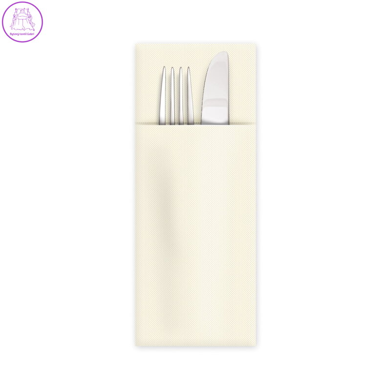 Ubrousek CutleryStar PREMIUM béžový 40 x 32 cm [50 ks]