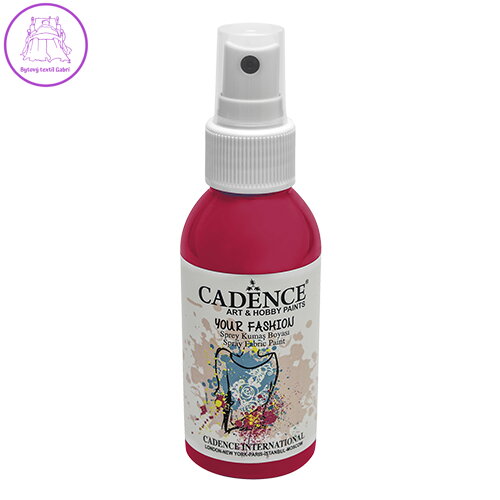 Textilná farba v spreji Cadence, fuchsiová, 100ml