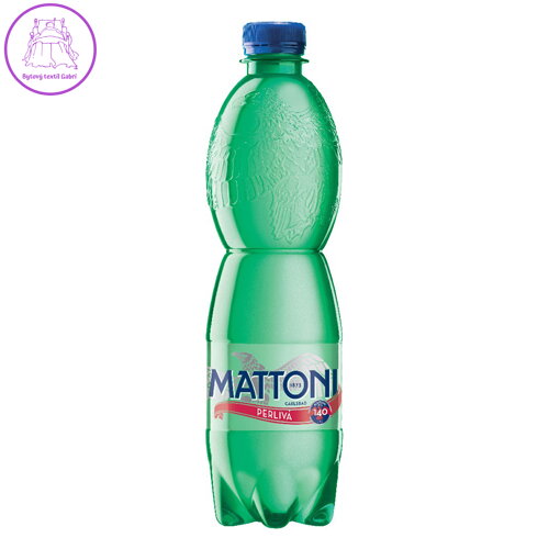 Minerálna voda Mattoni - perlivá 0,5 l bal./12 ks