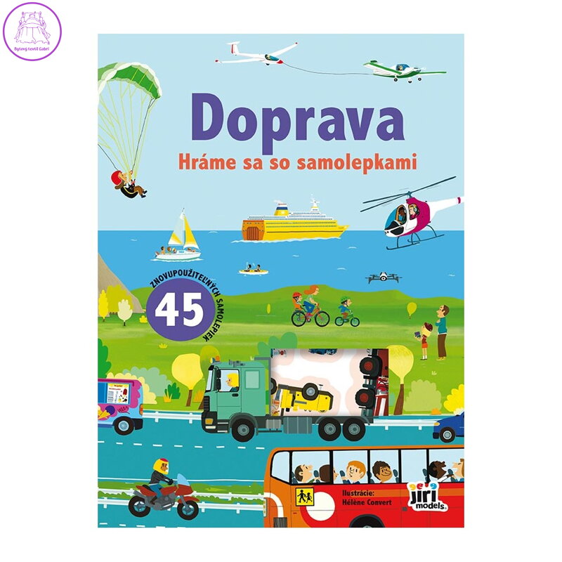 Hrajeme si se samolepkami - Doprava A4 Hrajeme si se samolepkami - Doprava A4