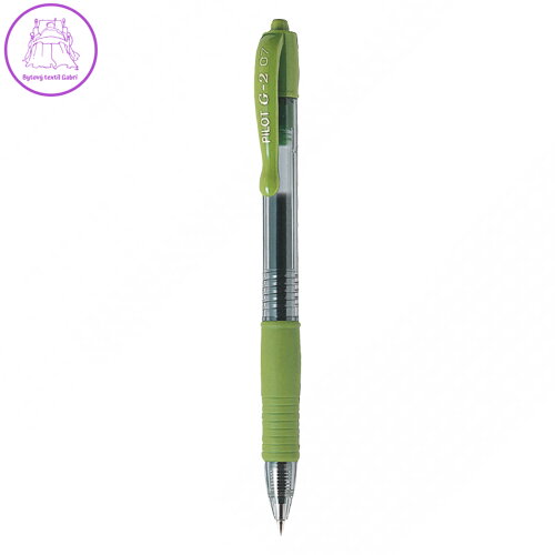Roller gelový PILOT "G-2" svetlozelený 0,7 mm Roller gelový PILOT "G-2" svetlozelený 0,7 mm