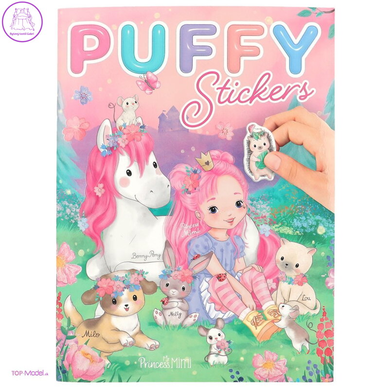 Kreativní sešit Princess Mimi se samolepkami Kreativní sešit Princess Mimi se samolepkami
