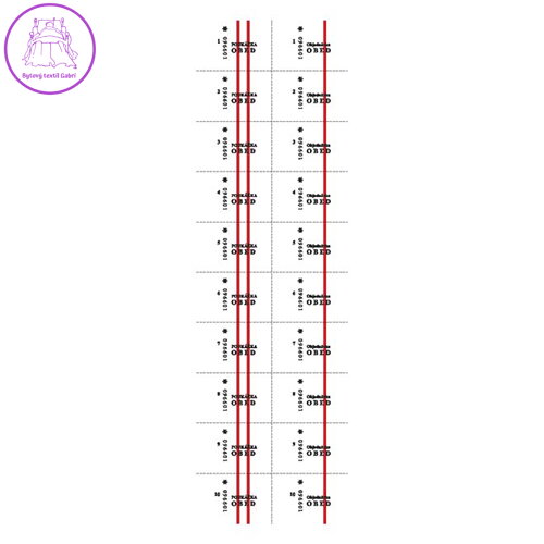 Stravenky 12 x 40 cm (48)