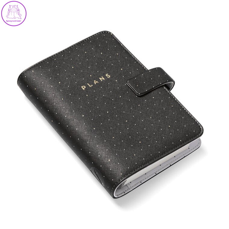 Diář Filofax Moonlight - černý, osobní
