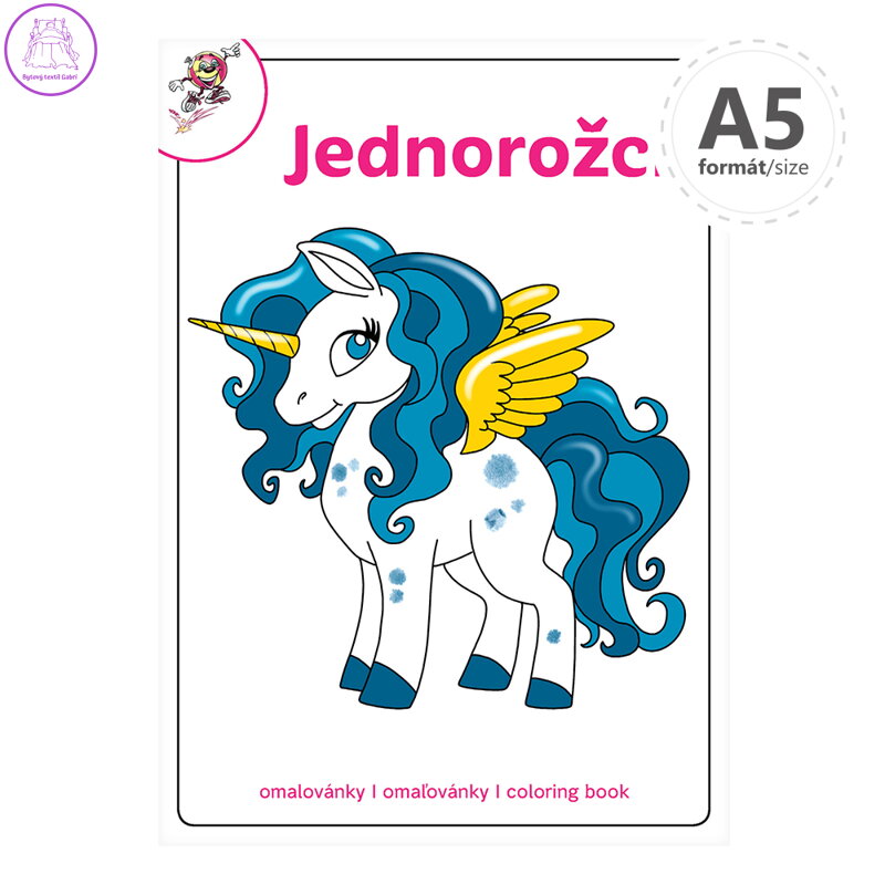 Omalovánka A5 - Jednorožci Omalovánka A5 - Jednorožci