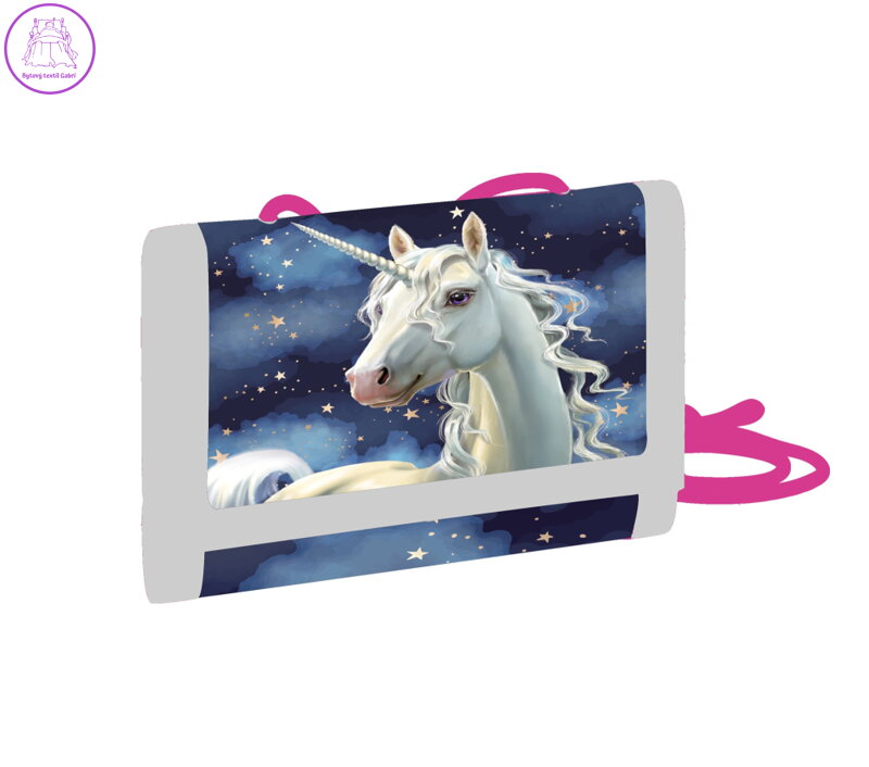 Dětská textilní peněženka Unicorn 1