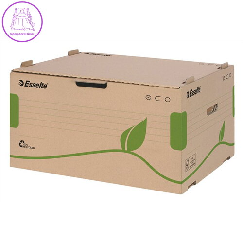 Archivní kontejner "Eco", s otevíráním zepředu, hnědý Archivní kontejner "Eco", s otevíráním zepředu, hnědý