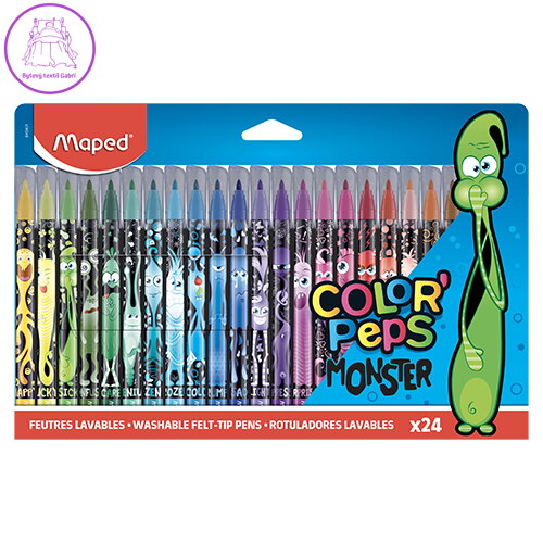 Fixy MAPED Color'Peps Monster 24 ks Fixy MAPED Color'Peps Monster 24 ks