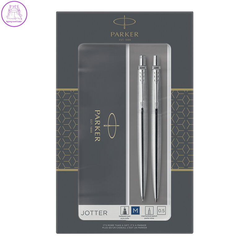 Parker Jotter Stainless Steel CT sada kuličkové pero a mechanická tužka Parker Jotter Stainless Steel CT sada kuličkové pero a mechanická tužka