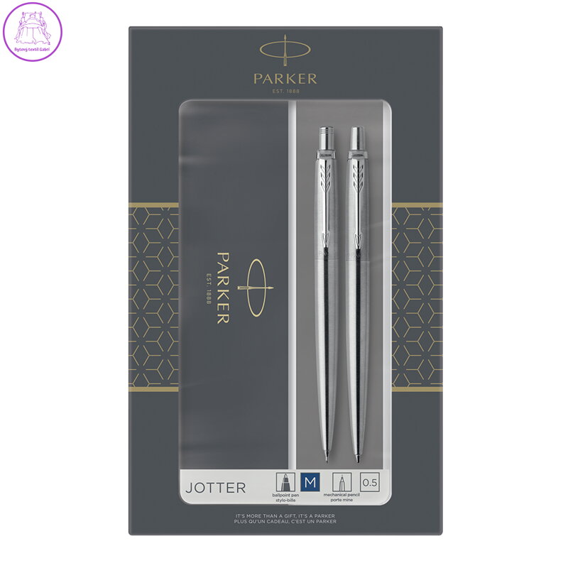 Parker Jotter Stainless Steel CT sada kuličkové pero a mechanická tužka