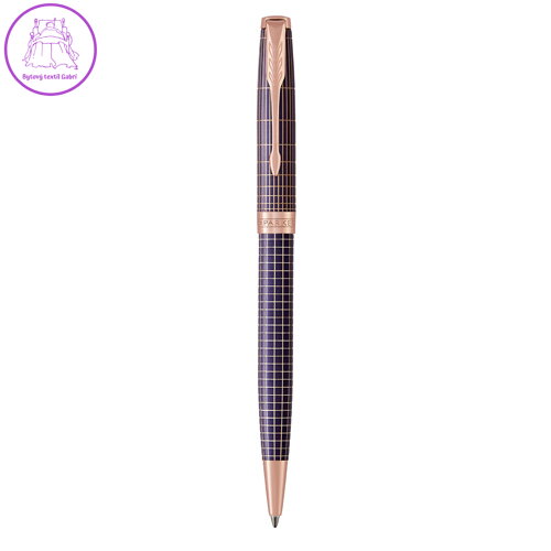 Pero kuličkové PARKER Sonnet Purple Chiselled PGT -M- black Pero kuličkové PARKER Sonnet Purple Chiselled PGT -M- black