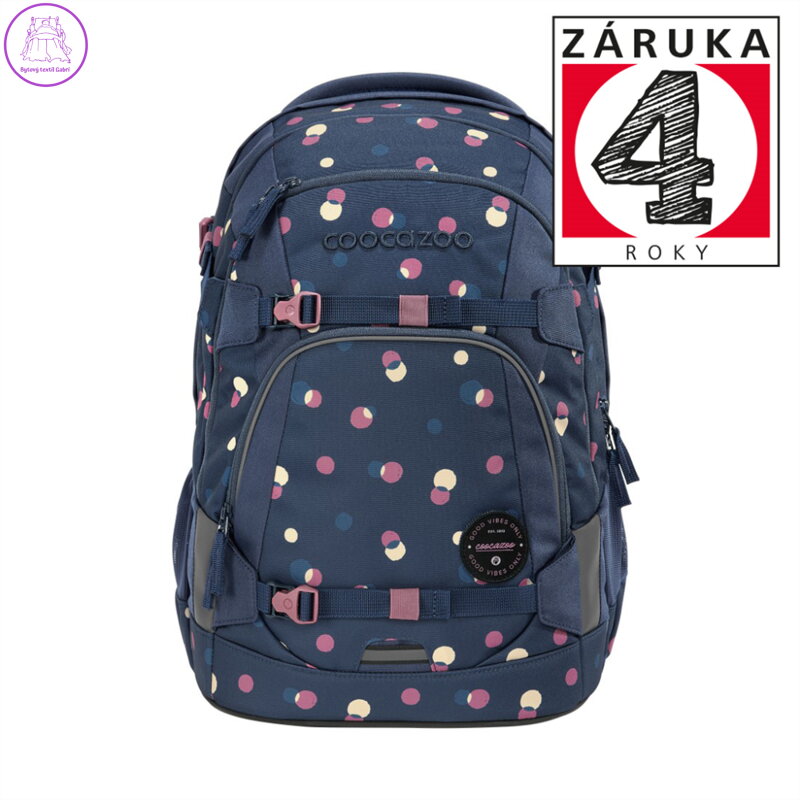 Školský ruksak coocazoo MATE, Bubble Dreams, certifikát AGR
