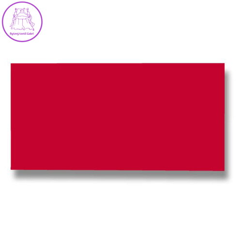 Listov.karta CF - 106x213 mm, červená 210g (25ks)