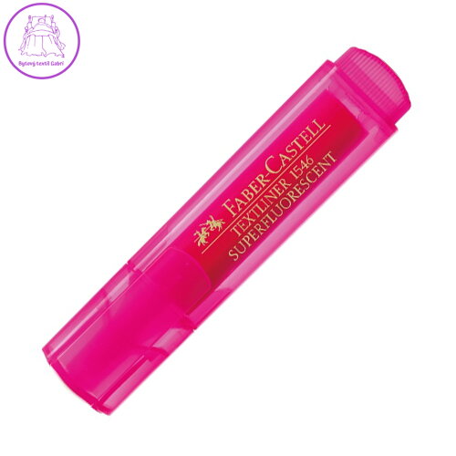 Zvýrazňovač Faber-Castell Superfluo Cool Pink, růžový Zvýrazňovač Faber-Castell Superfluo Cool Pink, růžový