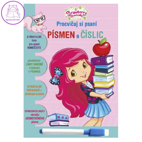Kreativní sešit Akim - Procvičuj si písmena a číslice, Krteček Kreativní sešit Akim - Procvičuj si písmena a číslice, Krteček