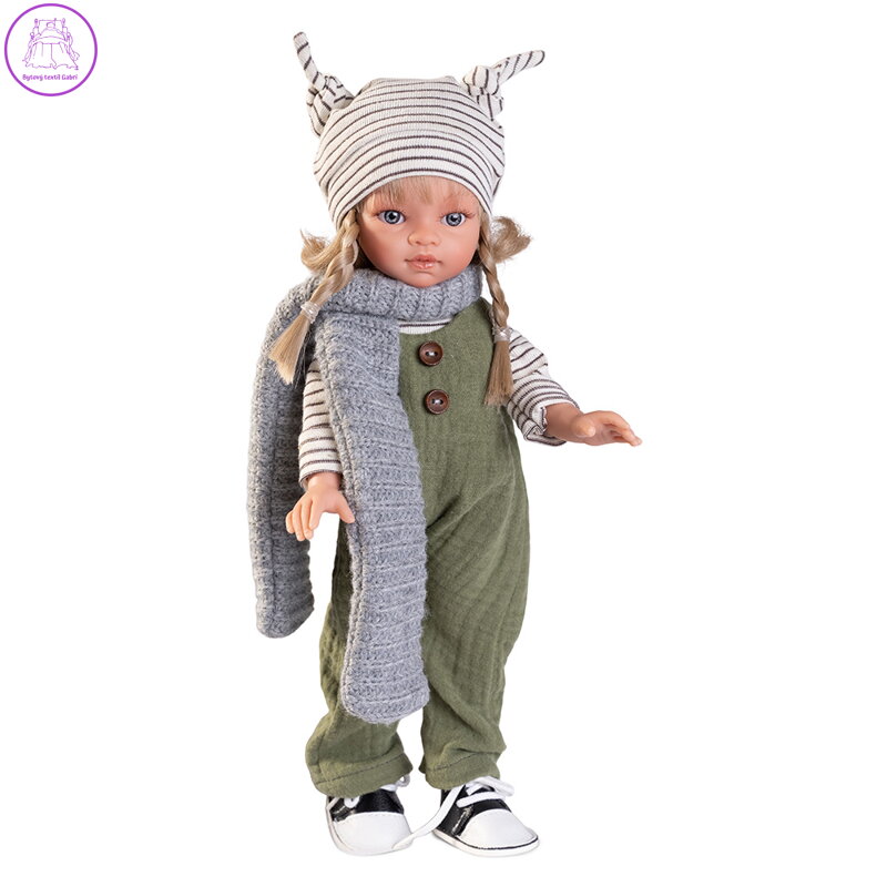 Panenka Emily s šátkem, 33 cm