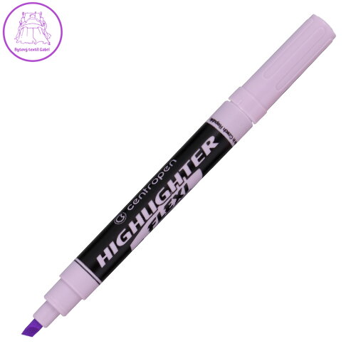 Zvýrazňovač CENTROPEN 8542 FLEXI PASTEL - fialový