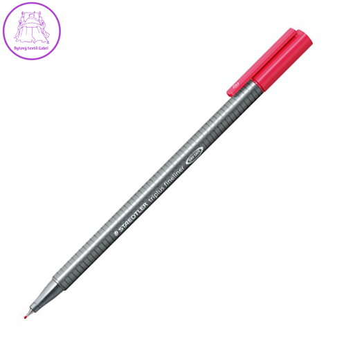 Liner, 0,3 mm, STAEDTLER "Triplus", cyklámenový