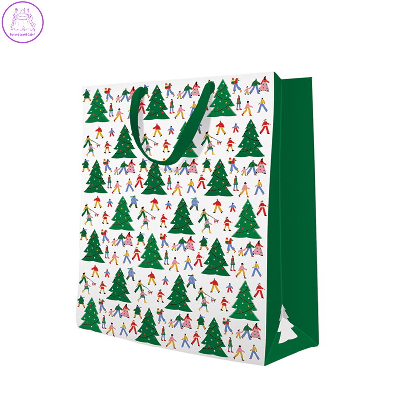 Dárková taška PAW Christmas Hustle, velká Dárková taška PAW Christmas Hustle, velká