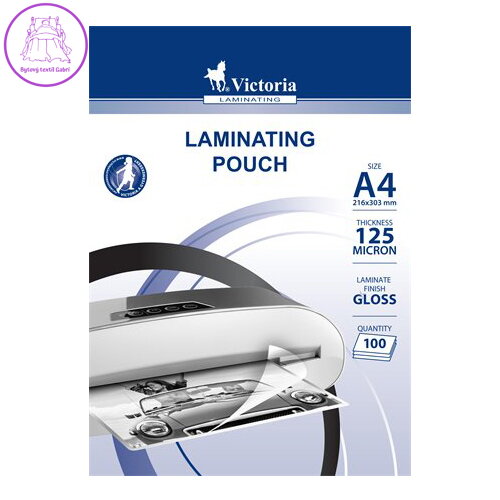 Laminovacie fólie VICTORIA - lesklé A4, 125 µm Laminovacie fólie VICTORIA - lesklé A4, 125 µm